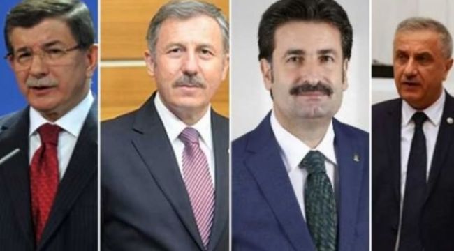 AK Parti MYK'dan Davutoğlu ve 3 kişi hakkında karar!