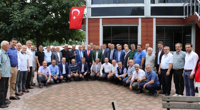 Avcı İlçe Ziyaretlerine Hız Kesmeden Devam Ediyor