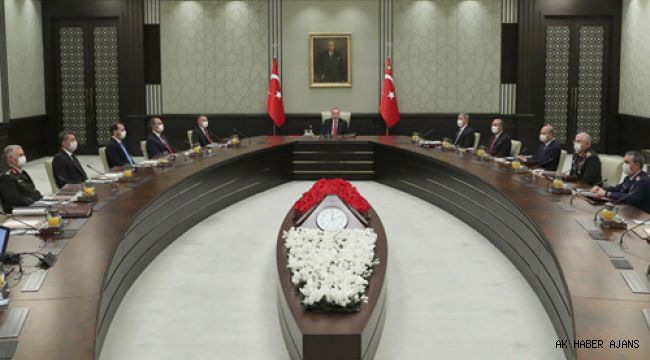 Yüksek Askerî Şûra, Cumhurbaşkanı Erdoğan başkanlığında toplandı