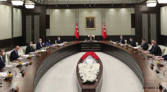 Cumhurbaşkanlığı Kabinesi, Cumhurbaşkanı Erdoğan başkanlığında toplandı