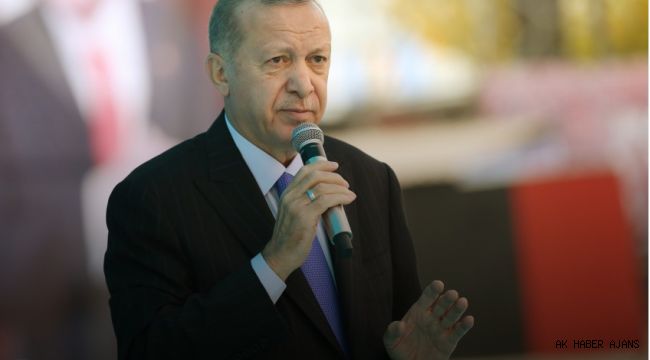 Cumhurbaşkanı Erdoğan: “İzmir’deki depremde evleri yıkılan vatandaşlarımıza inşallah en kısa sürede yenilerini yapıp teslim edeceğiz”