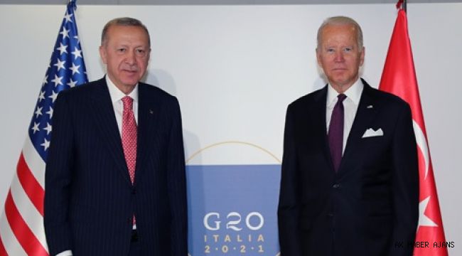 Cumhurbaşkanı Erdoğan, ABD Başkanı Biden ile görüştü