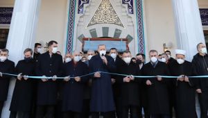 Cumhurbaşkanı Erdoğan, Prof. Dr. Osman Öztürk İncirli Bostan Camii’nin açılış törenine katıldı