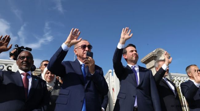 Cumhurbaşkanı Erdoğan, Oruç Reis Sismik Araştırma Gemisi'ni Somali'ye uğurladı