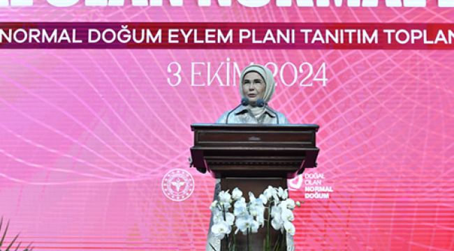 Emine Erdoğan, Normal Doğum Eylem Planı Tanıtım Toplantısı'na katıldı